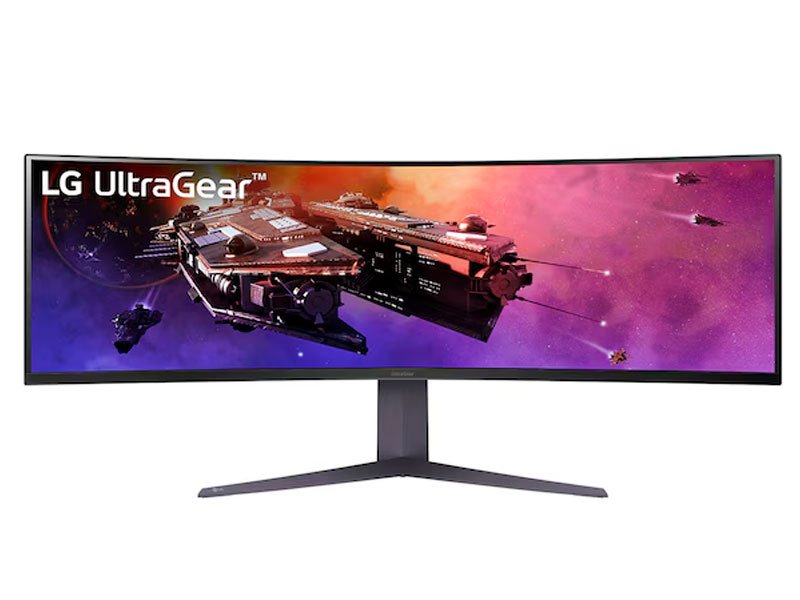 MONITOR LG GAMING 45GR75DC-B UltraGear/ CURVO/ DQHD/ 200HZ/ 1MS/ 44.5 pulgadas