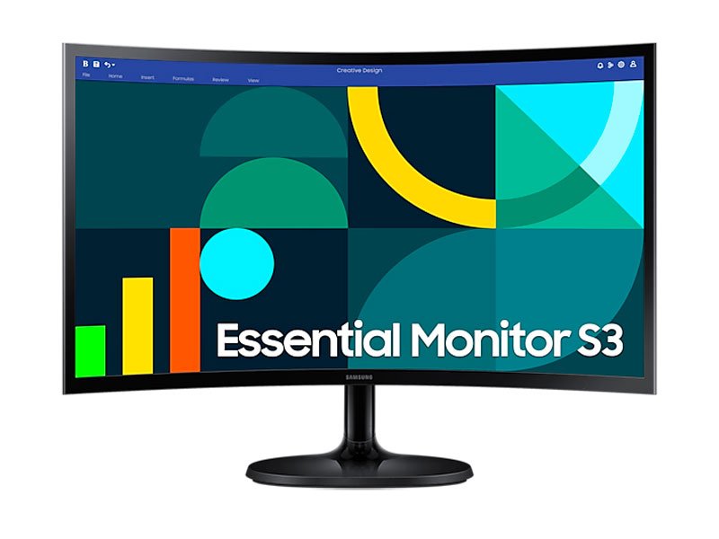 MONITOR SAMSUNG LS24D360GALXPE 24  Curvo 100HZ/4MS HDMI x1/ VGA x1