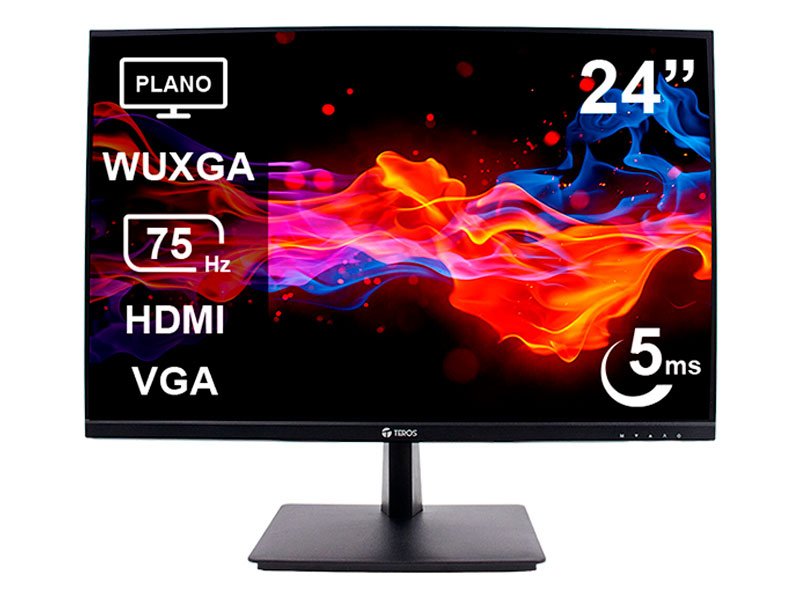 MONITOR TEROS TE-2419CS IPS 75HZ/ 5MS/ HDMI/ VGA/ 24 pulgadas