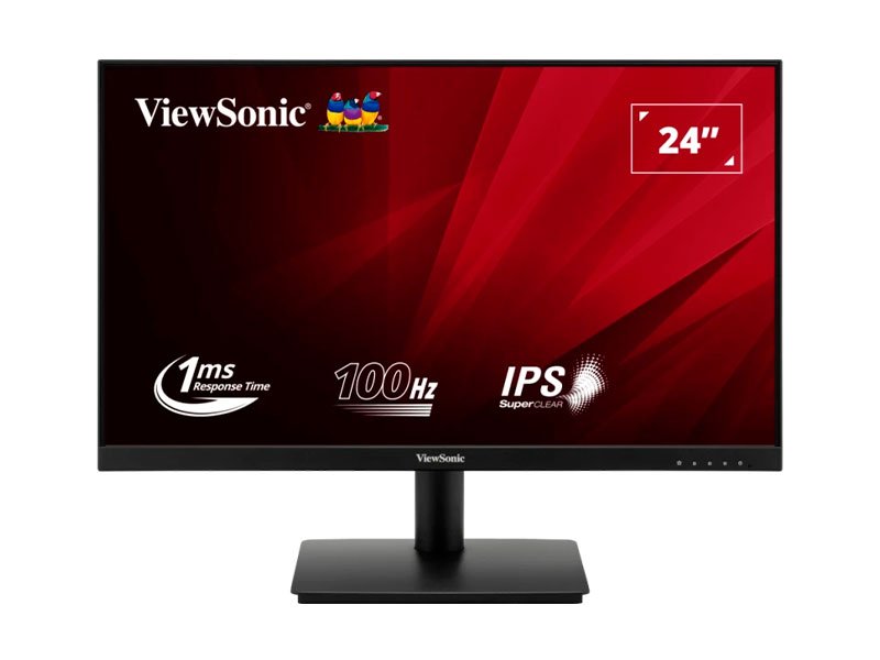 MONITOR VIEW SONIC LED VA240-H FHD/ 100HZ/ 1MS/ HDMI/ VGA/ 24 pulgadas
