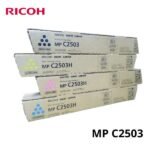 TONER RICOH MP C2503 PACK COMPLETO ORIGINAL - Imagen 2