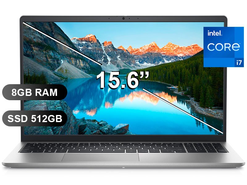 LAPTOP DELL INSPIRON 3520 I7-1255U/ 8GB/ SSD512GB/ 15.6/ FREE/ C3P56