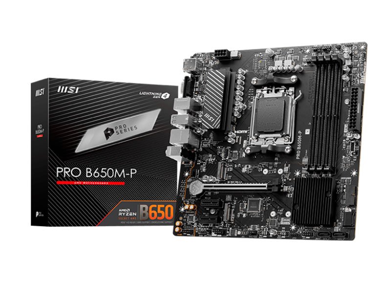 PLACA MSI PRO B650M-P AMD RYZAN AM5 DDR5