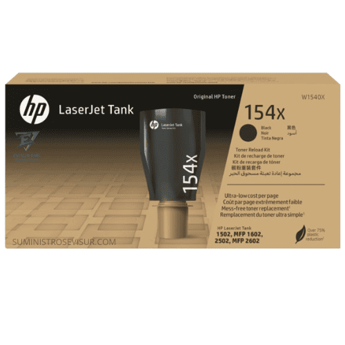 TONER HP 154X W1540X L.J. 1502 NEGRO 5,000 PGS