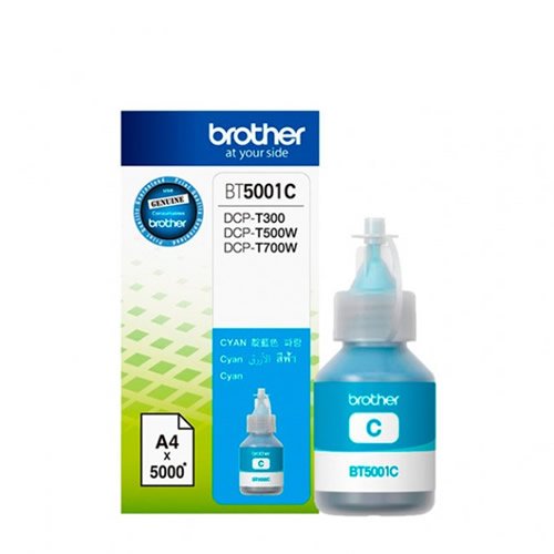 TINTA BROTHER BT5001C CIAN DCP-T300W/500W/700W
