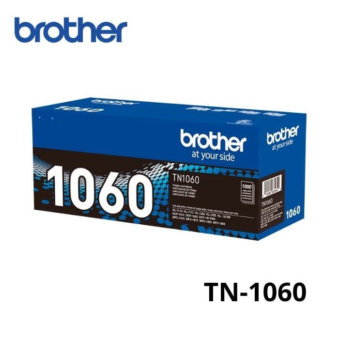 TONER BROTHER TN-1060 NEGRO 1,000 PAGINAS ORIGINAL