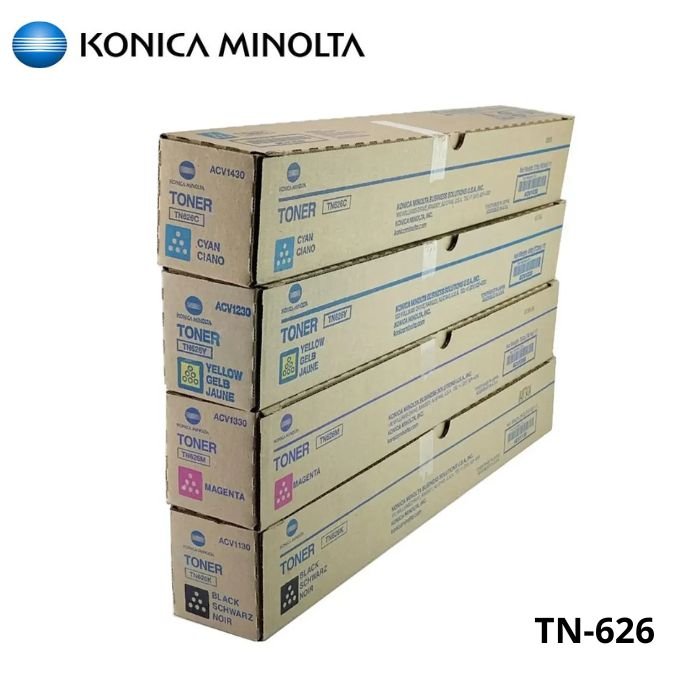 TONER KONICA MINOLTA TN-626 Bizhub C450i KIT COMPLETO