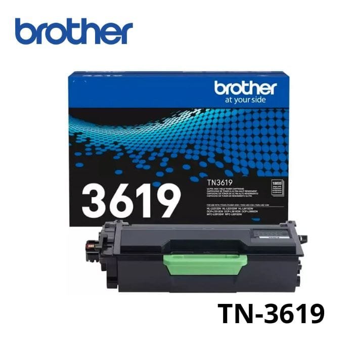 TONER BROTHER TN-3619 NEGRO 18,000 PAGINAS ORIGINAL