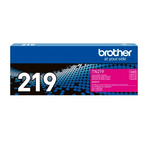 TONER BROTHER TN-219M MAGENTA 1,200 PAG. ORIGINAL