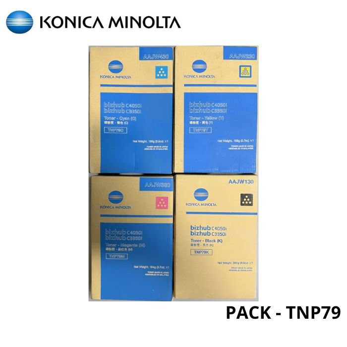 TONER KONICA MINOLTA TNP79 BIZHUB C3350 KIT COMPLETO