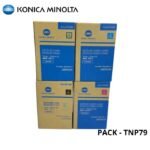 TONER KONICA MINOLTA TNP79 BIZHUB C3350 KIT COMPLETO - Imagen 2