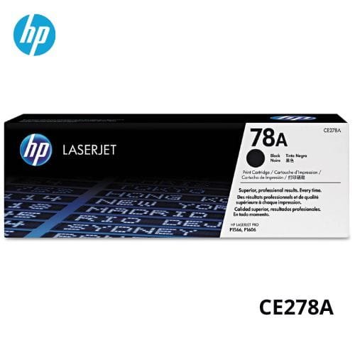 TONER HP 78A NEGRO CE278A LaserJet P1566, P1606, M1536