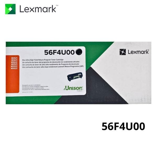TONER LEXMARK 56F4U00 (564U) MS521, MS621dn, NEGRO