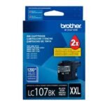 Tinta Brother LC-107BK Negro 1,200PG MFC-J4510DW MFC-J4410DW