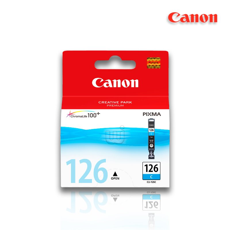 Tinta Canon CLI-126C Cyan 9ML 210Pag. iP4810