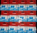 Tinta Canon CLI-221 Cyan 9ML 210Pag iP4600 MP540 - Imagen 3