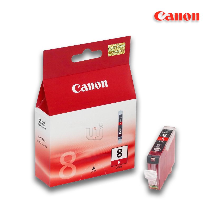 Tinta Canon CLI-8R Red 13ML 790Pag. iP4200D iP6600