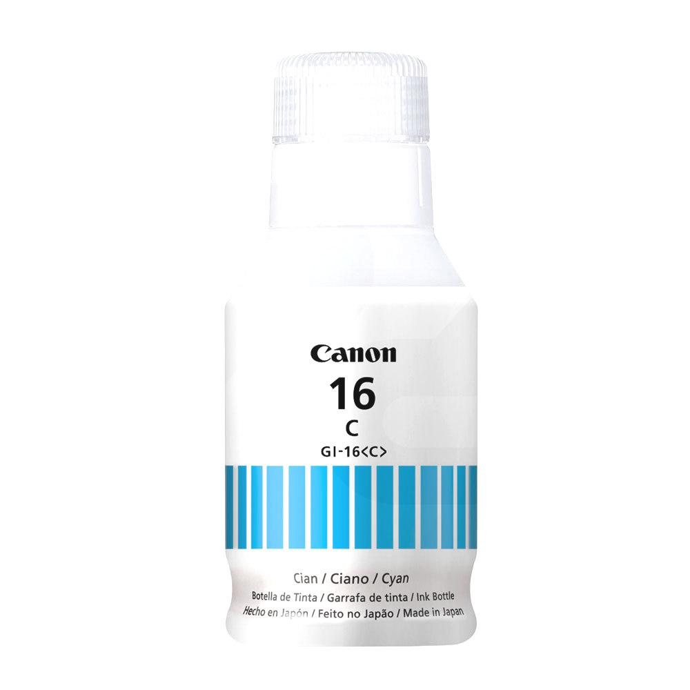 Tinta Canon GI-16C Cyan 70ML 6,000 Pag.  Pixma GX6010