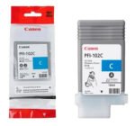 Tinta Canon PFI-102C Cyan 130ML iPF750 iPF710 - Imagen 2