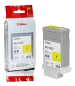 Tinta Canon PFI-102Y Yellow 130ML iPF750 iPF710 - Imagen 2