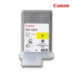Tinta Canon PFI-102Y Yellow 130ML iPF750 iPF710