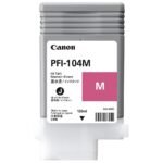 Tinta Canon PFI-104M Magenta 130ML iPF650 iPF755 - Imagen 3