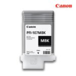 Tinta Canon PFI-107MBK Matte Black 130ML iPF680 iPF685