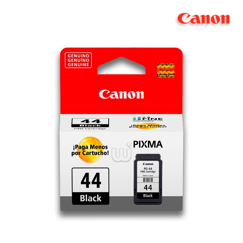 Tinta Canon PG-44 Negro 5.6ML 100 Pag E401 E461