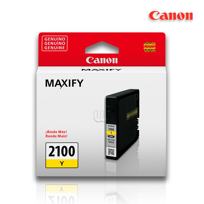 Tinta Canon PGI-2100 Yellow 9.6ML 700Pag. MB5310 IB4010