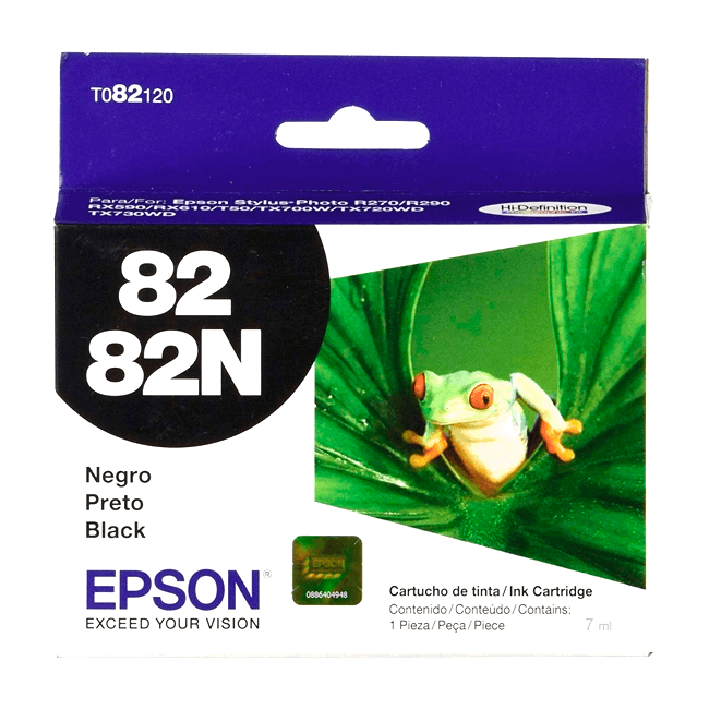 Tinta Epson T082120 (82N) Negro 350 Pag