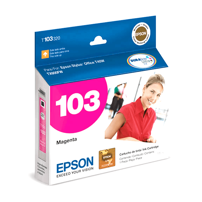 Tinta Epson T103320 (103) Magenta 805 Pag