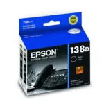 Tinta Epson T138126 (138D) Negro 1,540 Pag - Imagen 2