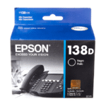 Tinta Epson T138126 (138D) Negro 1,540 Pag
