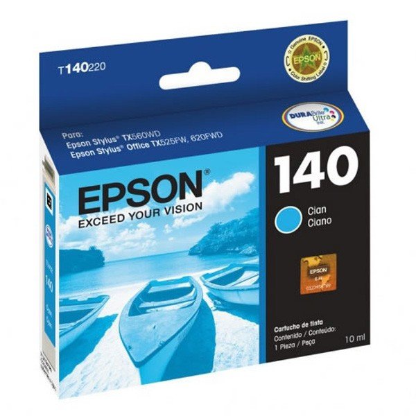 Tinta Epson T140220 (140) Cyan 750 Pag