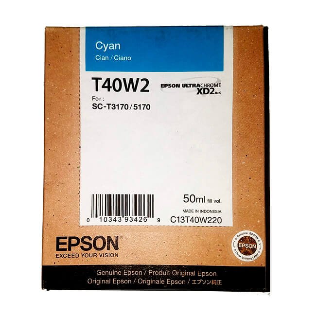 Tinta Epson T40W220 Cyan 50 ML