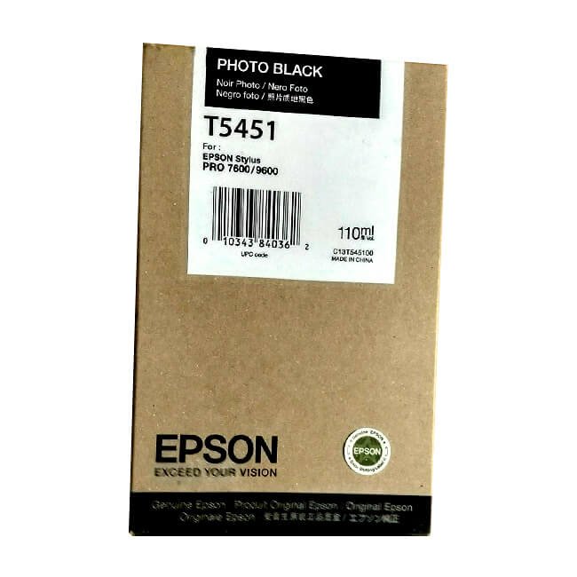 Tinta Epson T545100 Photo dye Black 110ML