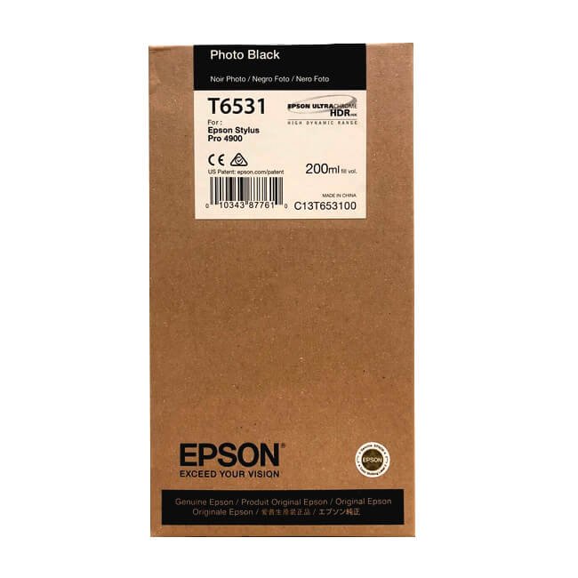 Tinta Epson T653100 Photo Black (200ML)