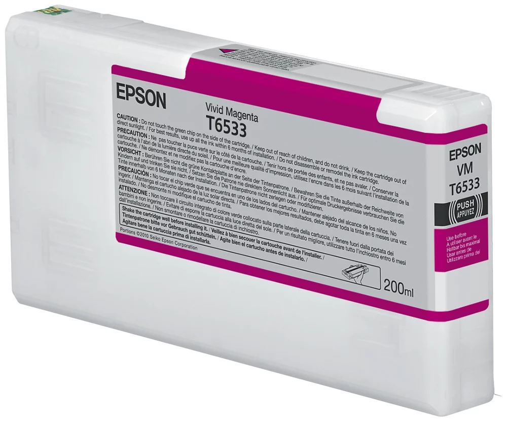 Tinta Epson T653300 Vivid Magenta (200ML)