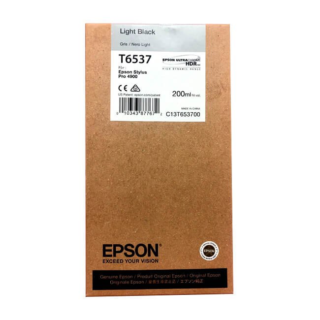 Tinta Epson T653700  Light Black (200ML)