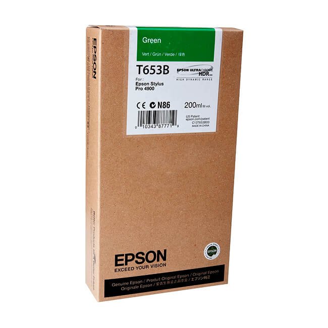 Tinta Epson T653B00 Green (200ML)