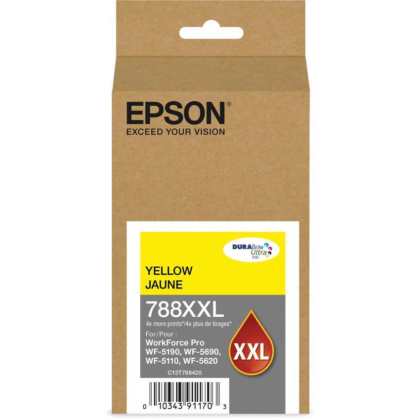 Tinta Epson T788XXL420 Yellow 4,000 Pag