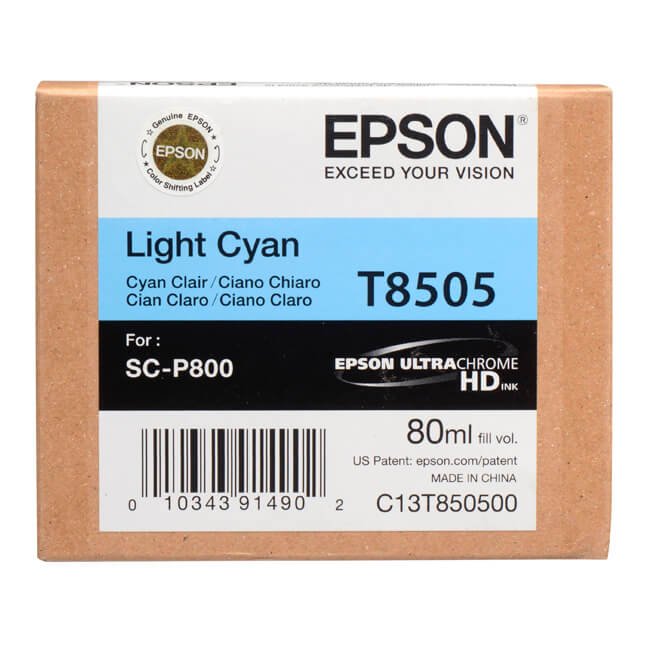 Tinta Epson T850500 Light Cyan 80ML SC-P800