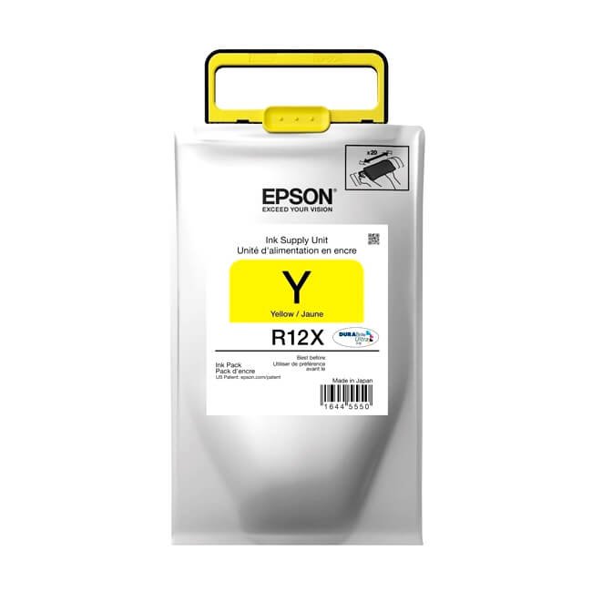Tinta Epson TR12X420 (R12X) Yellow 20,000 Pag. WF-R5690