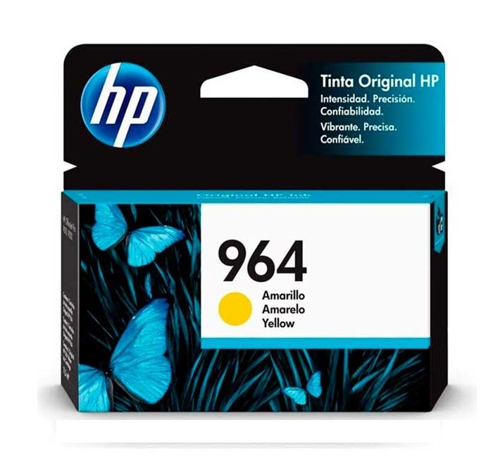 Tinta HP 3JA52AL (964) Yellow 700 Pag