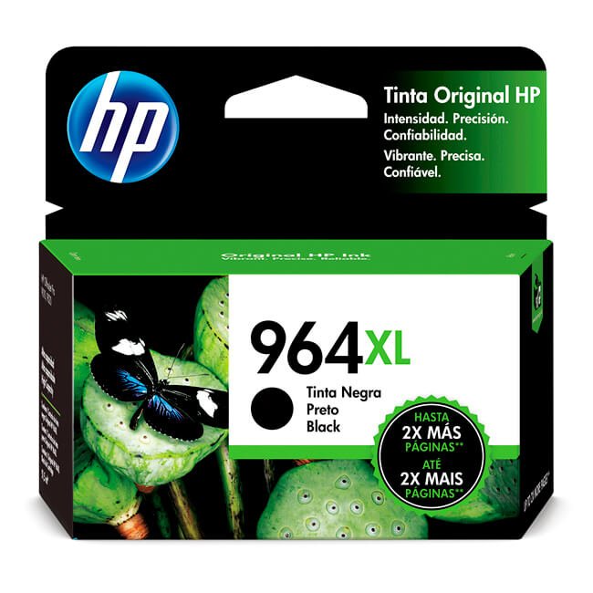 Tinta HP 3JA57AL (964XL) Negro 2,000 Pag