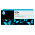 Tinta HP B6Y18A (771A) Yellow 775ML DesignJet Z6200