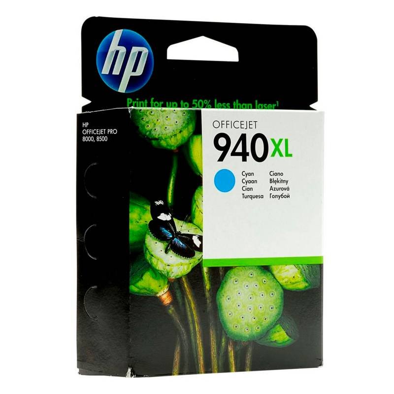 Tinta HP C4907AL (940XL) Cyan 1,400 Pag. OfficeJet Pro 8500