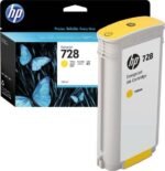 Tinta HP F9J65A (728) Yellow 130ML | DesignJet T730, T830 - Imagen 2