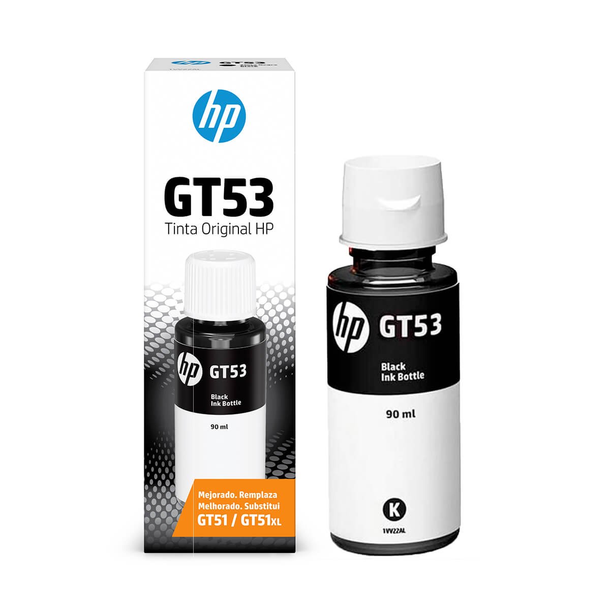 Tinta Hp 1VV22AL (GT53) Negro 4,000 Pag GT510