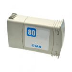 Tinta Hp C4846A (80) Cyan 350ML DesignJet 1050 - Imagen 2